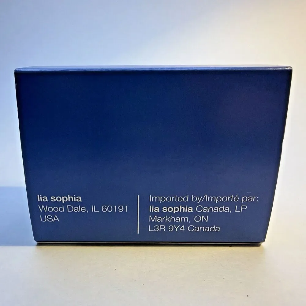 NIB Retired Lia Sophia On A Roll Ring 60693 Size 7 Silver Tone Wrap Spiral Ring